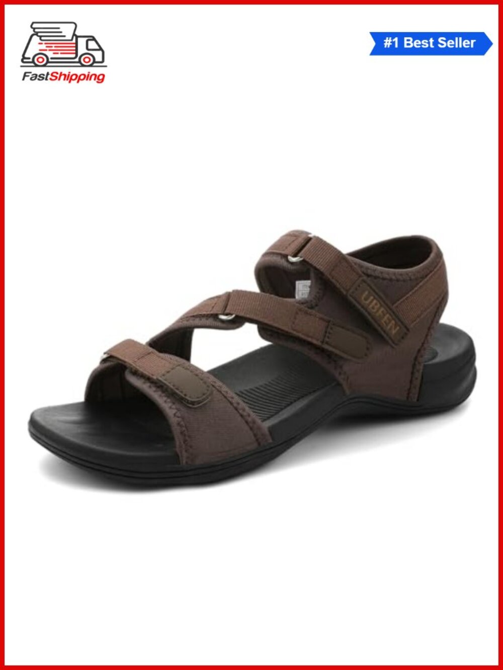 Womens Hiking Water Sport Sandals with Arch Support